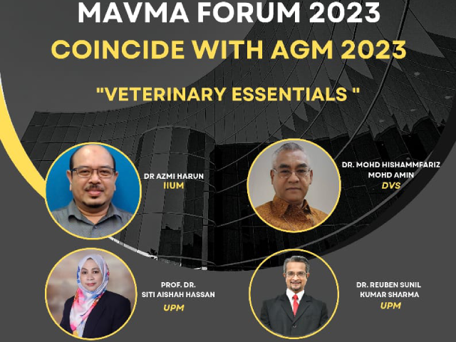 MAVMA Forum 2023 Coincide with AGM 2023